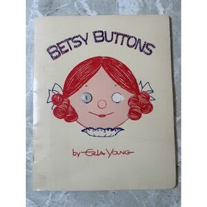 BETSY BUTTONS By Erla Young 1982 Free Shipping‎ Vintage